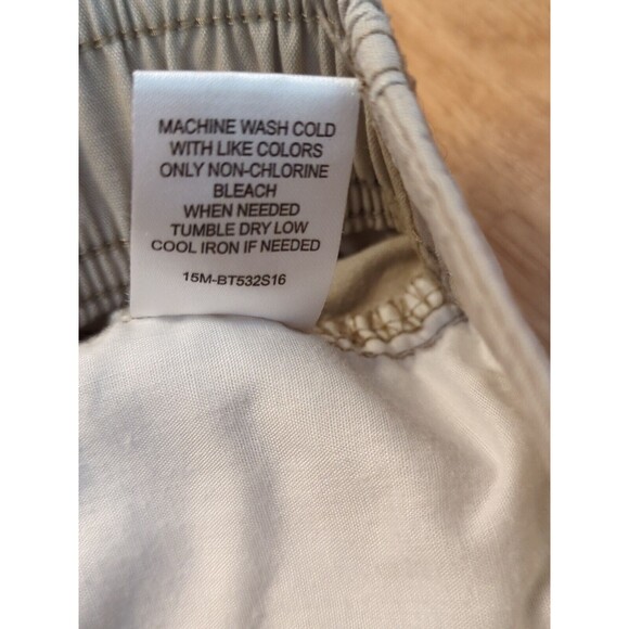 Gander Mountain Guide Series Cargo Shorts Mens 2XL XXL Khaki Cotton Outdoor - Picture 10 of 10